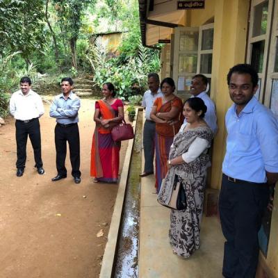 School Staff With a few Members Of Sipsaru Asspciation