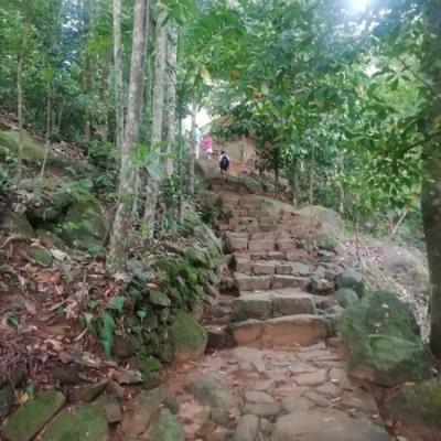 Steep Path Leading to the Primar School