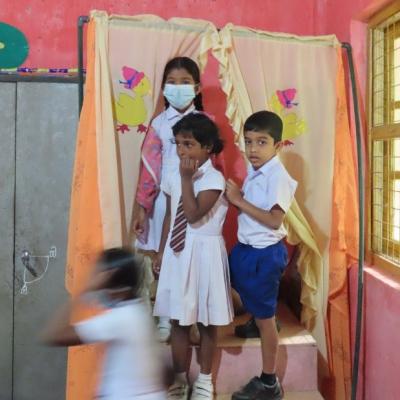 Children love to perform
