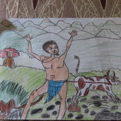 Artwork of a Primary student